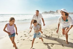 Family at the beach -  - cheap mexican car insurance