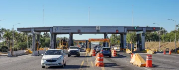 A photo showing the Mexican border